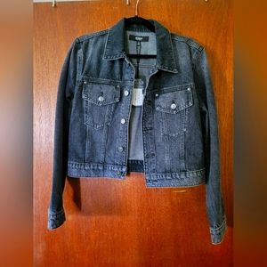 Hudson Denim Cropped Jacket